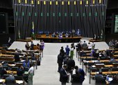 Fotografía de archivo del pleno de la Cámara de Diputados de Brasil.