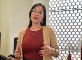 La asambleísta de la Revolución Ciudadana (RC), Ana Herrera, es integrante de la Comisión de Fiscalización.