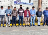 Los detenidos, seis hombres y una mujer, serían parte de una banda que asaltaba a camiones que circulaban por la avenida Simón Bolívar.