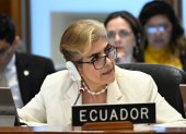 Mónica Palencia fue exministra del Interior y de Gobierno y hoy es delegada de Ecuador ante la OEA.