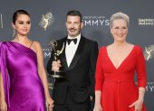 Selena Gómez, Jimmy Kimmel y Meryl Streep