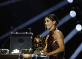 La futbolista española Aitana Bonmatí ganó el Balón de Oro 2025.