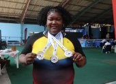 Lisseth Ayoví fue la mejor en los -86 kilogramos y se adjudicó tres medallas de oro con un total de 253 kilogramos levantados.