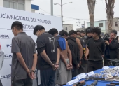 Durante el operativo Tornado 24 en Guayaquil, la Policía incautó objetos presuntamente robados. Los detenidos fueron puestos a órdenes de la autoridad judicial.