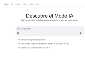 Google ha presentado su nuevo buscador con el Modo IA en Hispanoamérica.
