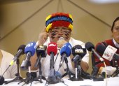 Marlos Vargas en rueda de prensa este 29 de septiembre de 2025.