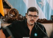 El alcalde de Guayaquil, Aquiles Álvarez.