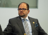 El ministro John Reimberg habló sobre la violencia durante las manifestaciones.