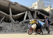 Los habitantes de Gaza recuperaron cierta normalidad este sábado 4 de octubre; tienen la esperanza de que cesen los ataques.