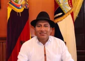 Luis Medardo Chambulema, exalcalde de Guaranda, fue detenido junto a dos funcionarios.