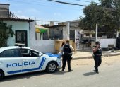 En esta vivienda ocurrió el doble crimen durante una fiesta infantil.