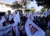 El dirigente sindical expresó su rechazo al vandalismo que, según él, ha desvirtuado el carácter legítimo de la protesta social.