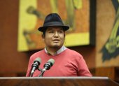 Apawki Castro es coordinador de Pachakutik en Cotopaxi y fue dirigente de la Conaie.