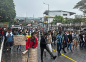 Movilizaciones se mantiene en varias provincias en rechazo a las medidas del Gobierno y a la consulta.