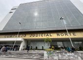 Instalaciones. Fachada del edificio del Complejo Judicial Norte, en Quito.