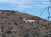 Denuncia. Moradores identificaron maquinaria en la zona patrimonial de Loma Pugo.