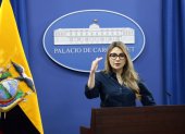La vocera del Gobierno habló sobre la compra de los dos medios de comunicación.