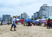 Salinas acogió a decenas de turistas durante el feriado por la independencia de Guayaquil, entre el 9 y 12 de octubre.