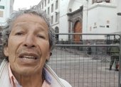 El comunicador Enrique Alcívar fue impedido de participar en la rueda de prensa de los lunes de la vocera presidencial, en el Palacio de Gobierno.
