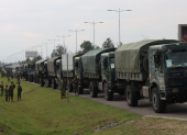 El día de ayer partió un convoy humanitario hacia Imbabura.