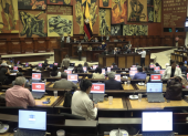 El Pleno de la Asamblea debatió la ley urgente que permitiría donaciones privadas a la Policía y Fuerzas Armadas.