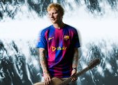 La camiseta de FC Barcelona y Ed Sheeran se estrenará en el Clásico ante Real Madrid.