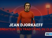 Jean Djorkaeff fue el primer capitán del Paris Saint-Germain y sentó las bases del espíritu competitivo del club.