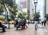 El plan municipal es hacer que el bulevar 9 de Octubre, vía icónica del centro de Guayaquil, sea más caminable.