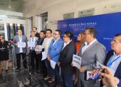 Un grupo de asambleístas del correísmo conformó el Frente Parlamentario por los Derechos Humanos.