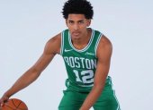 El basquetbolista de sangre ecuatoriana jugó la pretemporada de la NBA con los Boston Celtics.