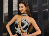 Samantha Quenedit representa a Ecuador en el Miss Grand International 2025.