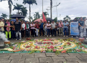 Organizaciones realizan marchas en Sucumbíos y otras zonas del país.