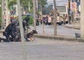 Los militares se encuentran en el sitio investigando lo ocurrido.