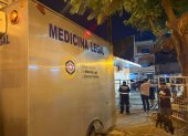 Los  cuerpos fueron trasladados a la morgue de Babahoyo para seguir con las pericias.