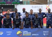 La plantilla semifinalista del Cuenca Juniors en la Copa Ecuador 2025.