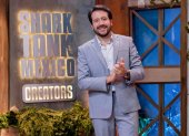 Jorge Ulloa participando en Shark Tank México.