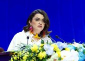María José Pinto fue la jefa de delegación en la Convención de las Naciones Unidas contra el Ciberdelito en Vietnam.