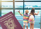 Sacar el pasaporte ecuatoriano a un menor no es complicado.