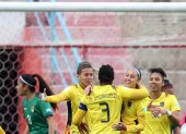 La selección femenina absoluta de Ecuador golea y gusta en la Liga de Naciones.