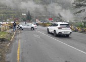 Accidentes. Un siniestro de tránsito ocasionó el cierre de la Simón Bolívar.