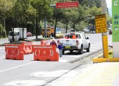 Barreras tipo New Jersey fueron instaladas en los puntos críticos de la avenida Simón Bolívar para controlar la velocidad vehicular y disminuir los siniestros de tránsito.