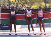 Hellen Obiri rompió el récord de la prueba femenina que data de 2003.