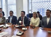 Héctor Rodríguez denuncia glosa millonaria por cobros indebidos en empresas vinculadas al presidente del IESS.