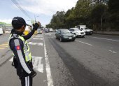 Este 6 de noviembre de 2025 se realizó un operativo en la av. Simón Bolívar y Autopista General Rumiñahui.