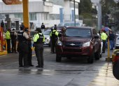 La Policía llegó para levantar las evidencias tras el crimen del funcionario de la ANT.