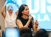 Luisa González no descartó posibles candidaturas.