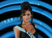 Nadia Mejía, representante de Ecuador en eL Miss Universe 2025.