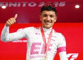 Carapaz termina su relación con  EF Education-EasyPost despues de llegar al equipo estadounidense en el 2022.