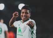 Jeremy Arévalo, delantero ecuatoriano del Racing Santander.