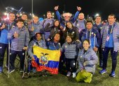 Parte de la delegación de Ecuador en los juegos Para-panamericanos de Chile 2025.